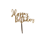 6" Happy Birthday Cake Toppers - Bakeyy.com - India - 6" Happy Birthday Cake Toppers - Default Title