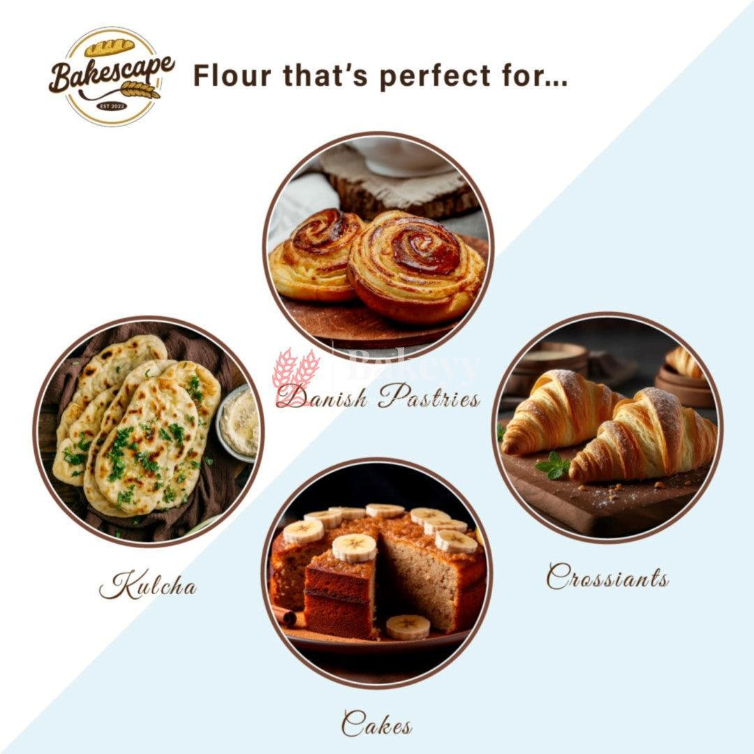 Bakescape All-Purpose Flour 1kg | Your Essential Partner for Perfect Baking Creations | Versatile Culinary Delights for Bakers & Homemakers - Bakeyy.com - India - Bakescape All-Purpose Flour 1kg | Your Essential Partner for Perfect Baking Creations | Versatile Culinary Delights for Bakers & Homemakers - Default Title