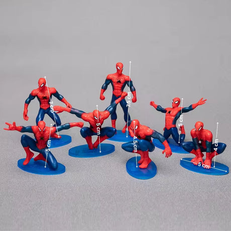7_Pc_Spiderman_Cake_Topper_Set_8 - Bakeyy.com