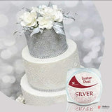 Blossom Silver Luster Dust| 4 gram