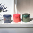 Decorative Round Tin Storage Containers || Stylish Multi-Purpose Tins || - Bakeyy.com - India - Decorative Round Tin Storage Containers || Stylish Multi-Purpose Tins || - Red