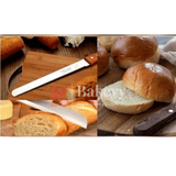 14 Inch Bread Knife Wooden Handle | Stainless Steel Blade with Strong Grip | Wooden Handle - Bakeyy.com - India - 14 Inch Bread Knife Wooden Handle | Stainless Steel Blade with Strong Grip | Wooden Handle - Default Title