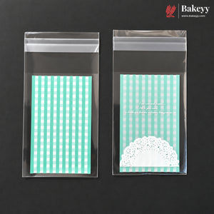 7×10cm | Printed Self-Seal Cookie Pouch | Pack of 100