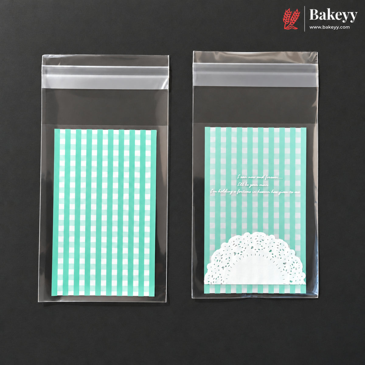 7×10cm | Printed Self-Seal Cookie Pouch | Pack of 100