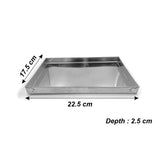 7x9 inch Aluminum Rectangle Cake Pan Mold - Bakeyy.com - India - 7x9 inch Aluminum Rectangle Cake Pan Mold - Default Title