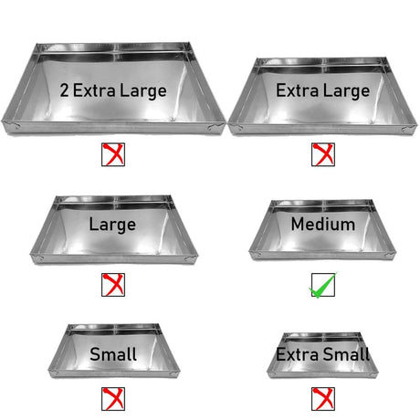 7x9 inch Aluminum Rectangle Cake Pan Mold - Bakeyy.com - India - 7x9 inch Aluminum Rectangle Cake Pan Mold - Default Title