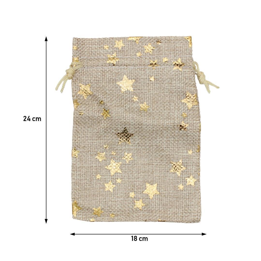 18x24 CM | Original Printed | Printed Potli Jute Bag | Gift Return Gifts Bags | Drawstring Bags | Pack Of 10 - Bakeyy.com - India - 18x24 CM | Original Printed | Printed Potli Jute Bag | Gift Return Gifts Bags | Drawstring Bags | Pack Of 10 - Default Title