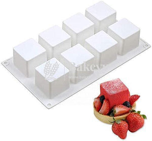 8-cavities-square-silicone-mould-mousse-cake-baking-moulds-bakeyy-com-1 - Bakeyy.com
