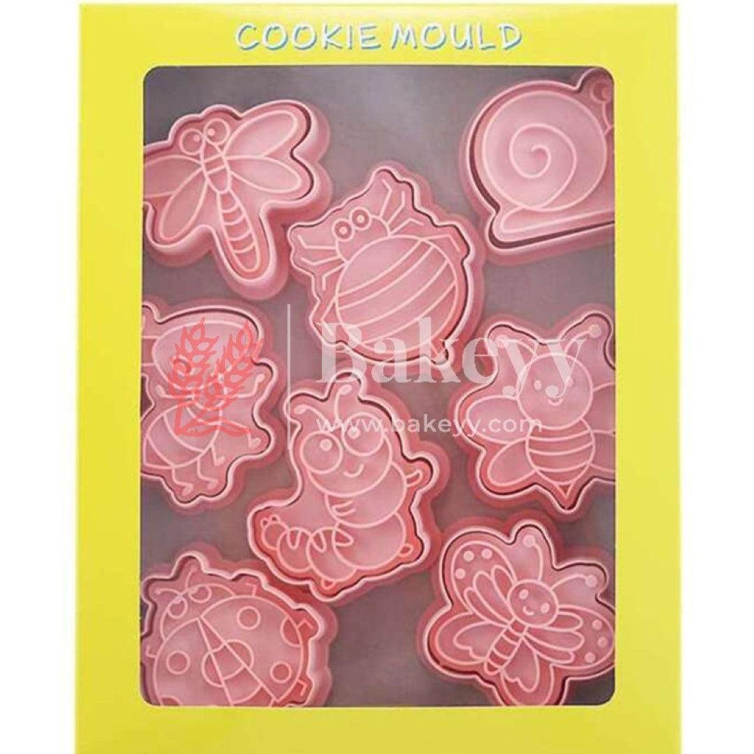 Piece Insects and Bugs Cookie Cutters, Children's 3D Fondant Biscuit  Cutters| Perfect for Baking and DIY Craft Projects