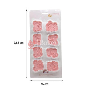 8-cookie-cutters-children-s-3d-fondant-biscuit-cutters-cookie-cutters-hand-press-cookies-cutter-reusable-cookie-mould-for-children-teedy-bear-bakeyy-com-4 - Bakeyy.com