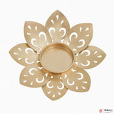 Jali Design 1 |Leaf Candle Holder | 1 Piece