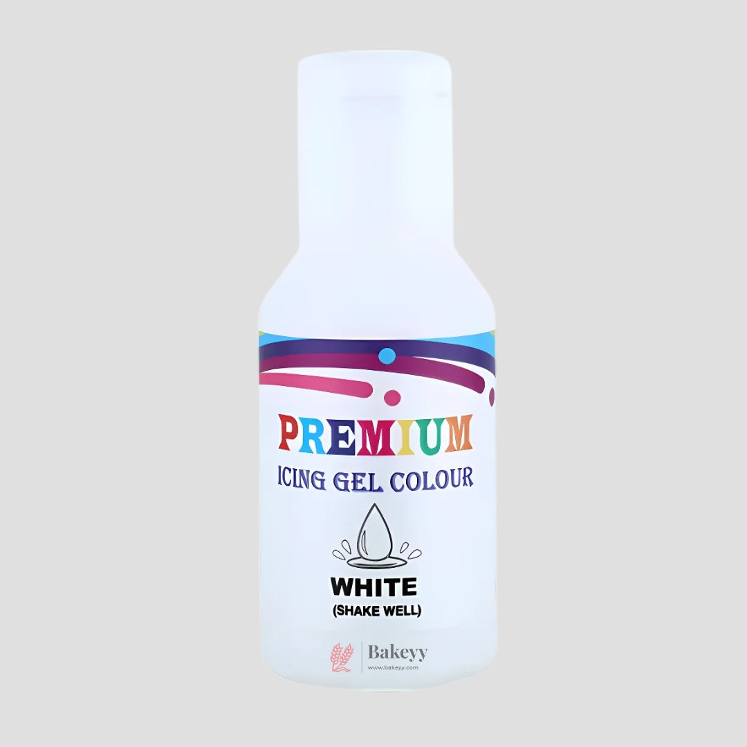 Bake Haven Food Gel Colour | White | 20g