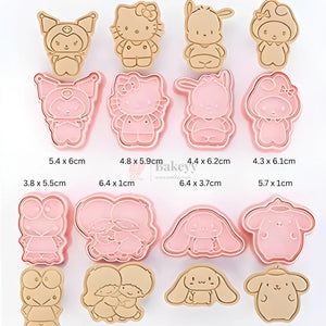 8CavityCuteCartoonCharacterCookieCutter_EmbosserSet_4 - Bakeyy.com