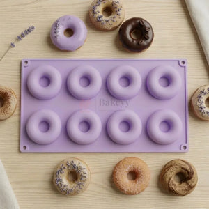 8CavityDonutRingShapeSiliconeChocolateMouldforChocolates_1 - Bakeyy.com