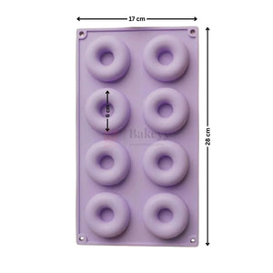 8CavityDonutRingShapeSiliconeChocolateMouldforChocolates_2 - Bakeyy.com