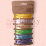 6 in 1 Satin Gift Wrap Ribbon| Satin Rope for DIY Crafts| 1 Piece