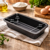 Premium Non-Stick Rectangular Bakeware | Perfect for Baking Breads and Cakes | Pack of 1