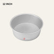 12 inch Aluminum Round Cake Pan| Perfect for Baking| 1 Piece - Bakeyy.com - India - 12 inch Aluminum Round Cake Pan| Perfect for Baking| 1 Piece - Default Title