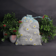 16*20 CM | Floral Designs Organza Potli Bags | Pack of 50 | Sky Blue Color | Candy Bag | Pack of 50 (Copy) - Bakeyy.com - India - 16*20 CM | Floral Designs Organza Potli Bags | Pack of 50 | Sky Blue Color | Candy Bag | Pack of 50 (Copy) - Default Title