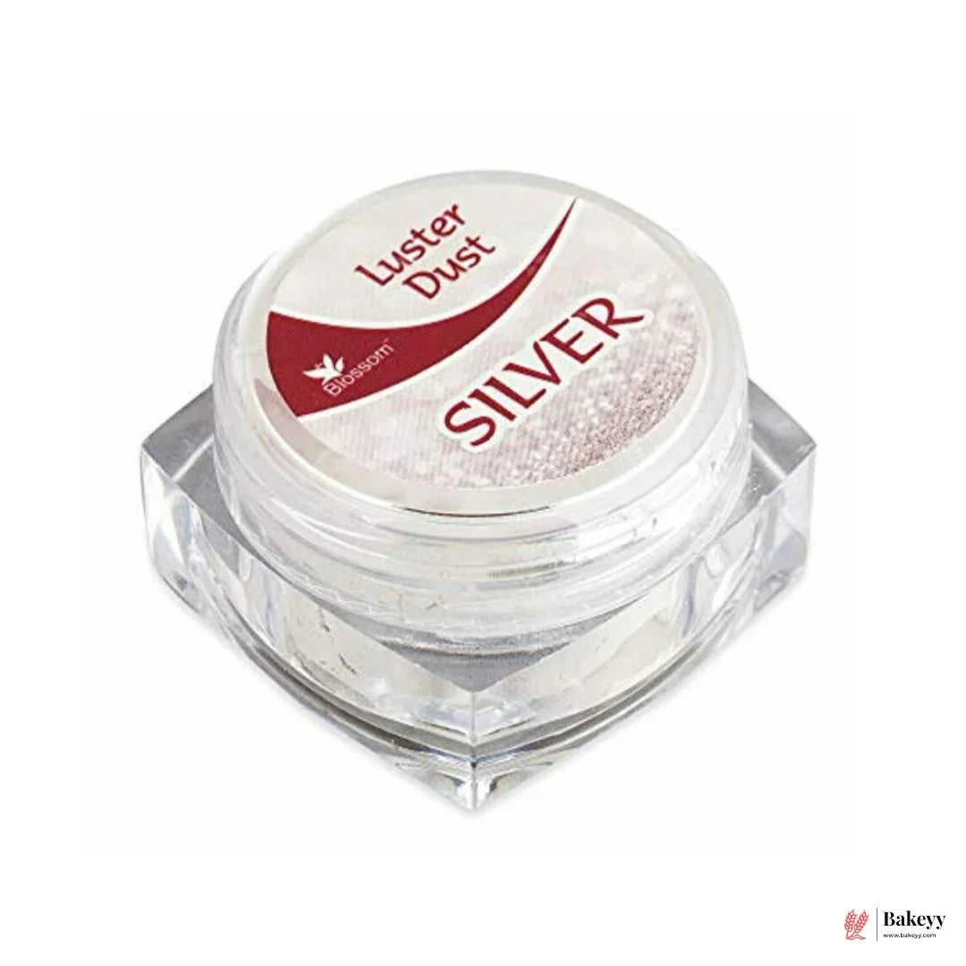 Blossom Silver Luster Dust| 4 gram