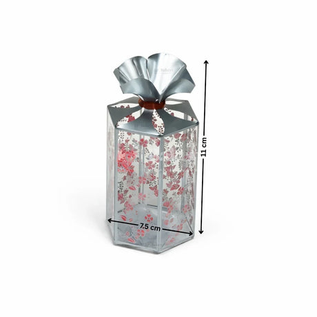 PVC Chocolate Box | Gift Box | Goodie Box | Kareena F-123 | pack of 10