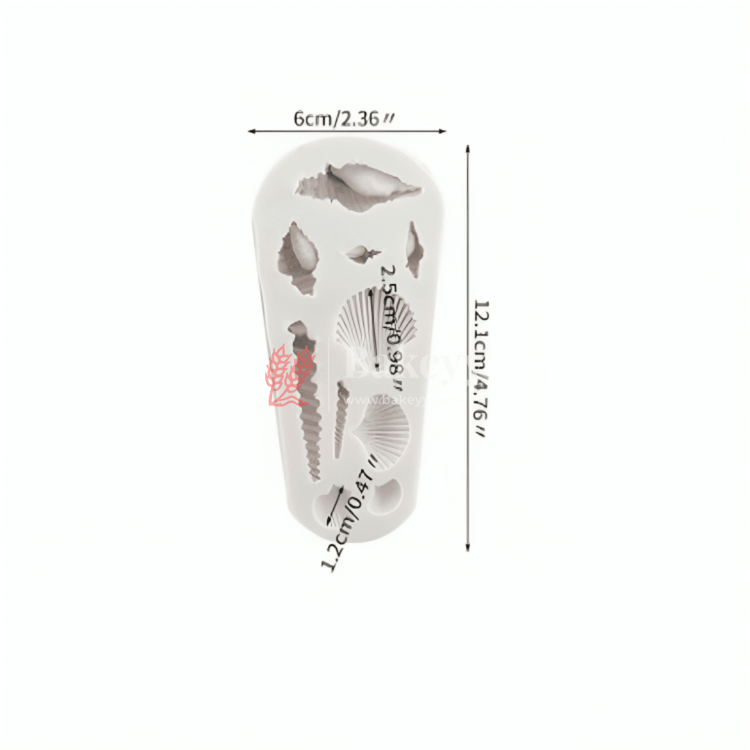 Sea Shore Fondant Mould - Bakeyy.com - India - Sea Shore Fondant Mould - Default Title