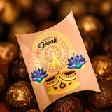 14x11 cm | Premium Diwali Pillow chocolate box | Pack of 10