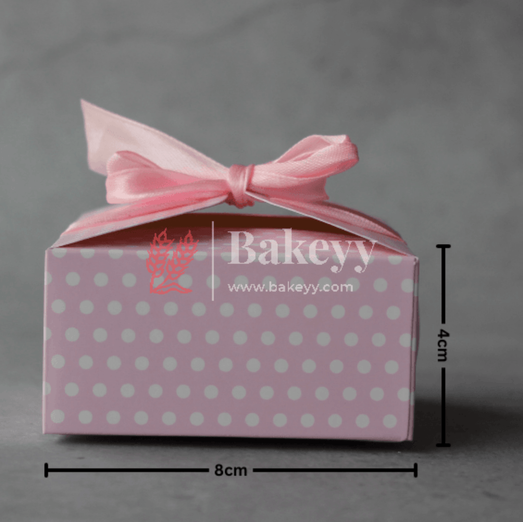 Gift Box | Pack Of 10 | Chocolate Packing Box | Return Gift Box | - Bakeyy.com - India - Gift Box | Pack Of 10 | Chocolate Packing Box | Return Gift Box | - Pink