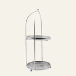 Handicrafts White Metal Cake Stand – Tier Cake Stand – Side Bar Floating Tier Spacer - Bakeyy.com - India - Handicrafts White Metal Cake Stand – Tier Cake Stand – Side Bar Floating Tier Spacer - Default Title