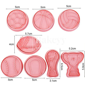 8pcs-biscuit-mould-non-stick-multi-purpose-diy-cartoon-biscuit-baking-mould-bpa-free-football-rugby-cookie-template-kitchen-tools-pink-bakeyy-com-3 - Bakeyy.com