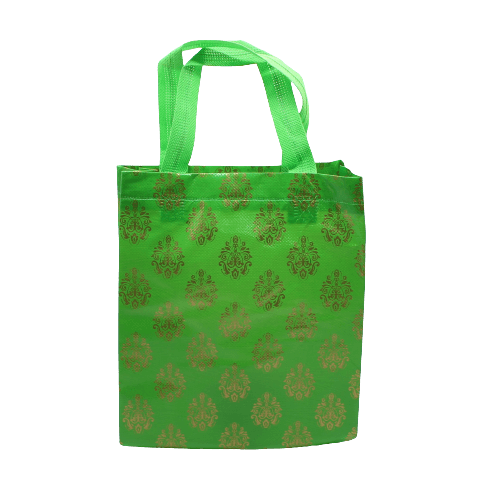 8x10 Inch Lamanation Bag Green Colour | Pack of 50 - Bakeyy.com