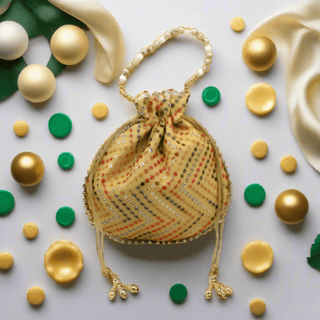 |20x24Cm| Fancy Potli Bag Return Gifts For Ladies | MultiColour - Bakeyy.com - India - |20x24Cm| Fancy Potli Bag Return Gifts For Ladies | MultiColour - Default Title