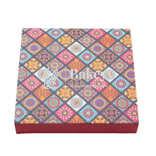 9 Brownie Box | Gift Box | Multipurpose Box | Pack of 10 - Bakeyy.com