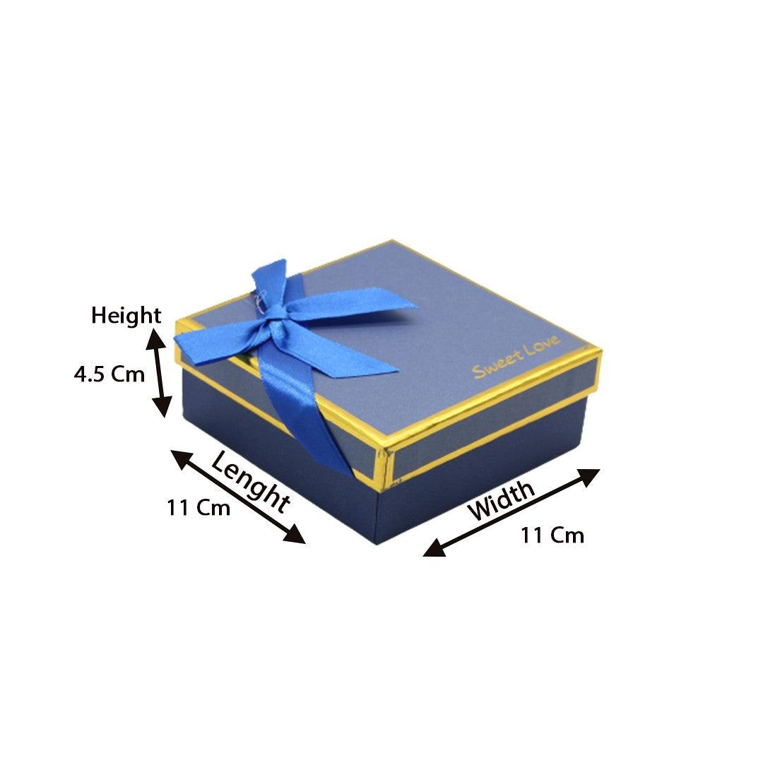 9 Cavity Hard Chocolate Box | Blue Colour - Bakeyy.com - India - 9 Cavity Hard Chocolate Box | Blue Colour - Default Title