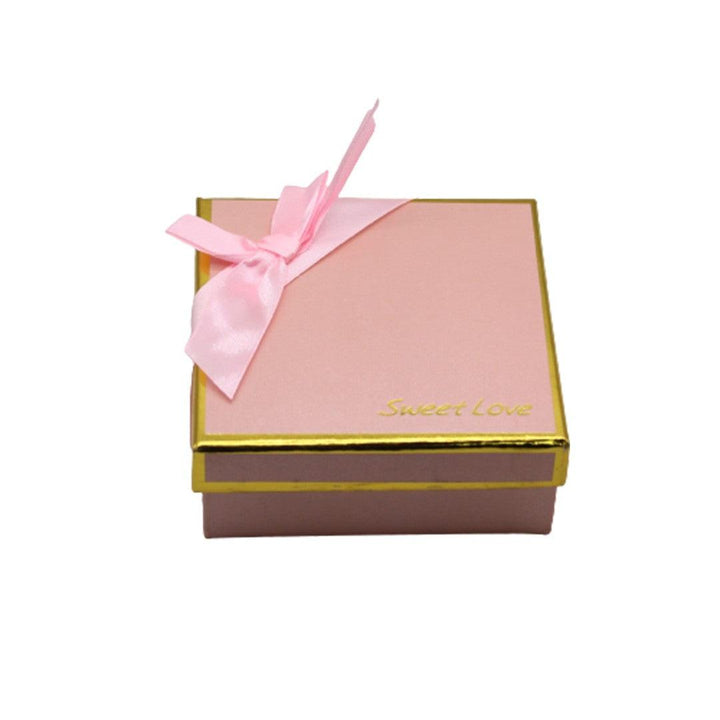 9 Cavity Hard Chocolate Box | Pink Colour - Bakeyy.com