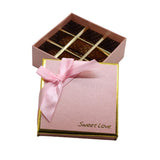 9 Cavity Hard Chocolate Box | Pink Colour - Bakeyy.com - India - 9 Cavity Hard Chocolate Box | Pink Colour - Default Title