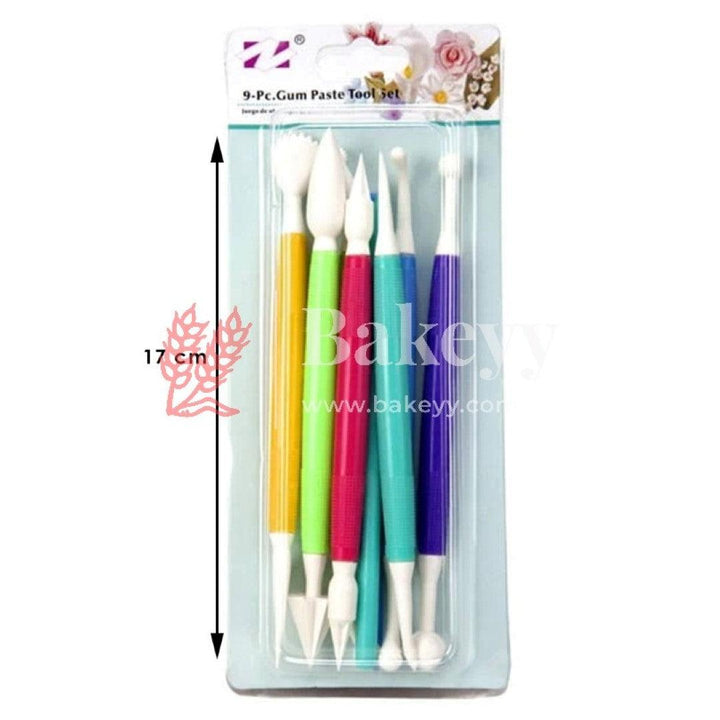 9 Pieces Clay Tools, Plastic Sculpting Tools Polymer Clay Tools Clay Tools Sculpting Ceramic Pottery Tool Kit for Shaping and Sculpting - Bakeyy.com