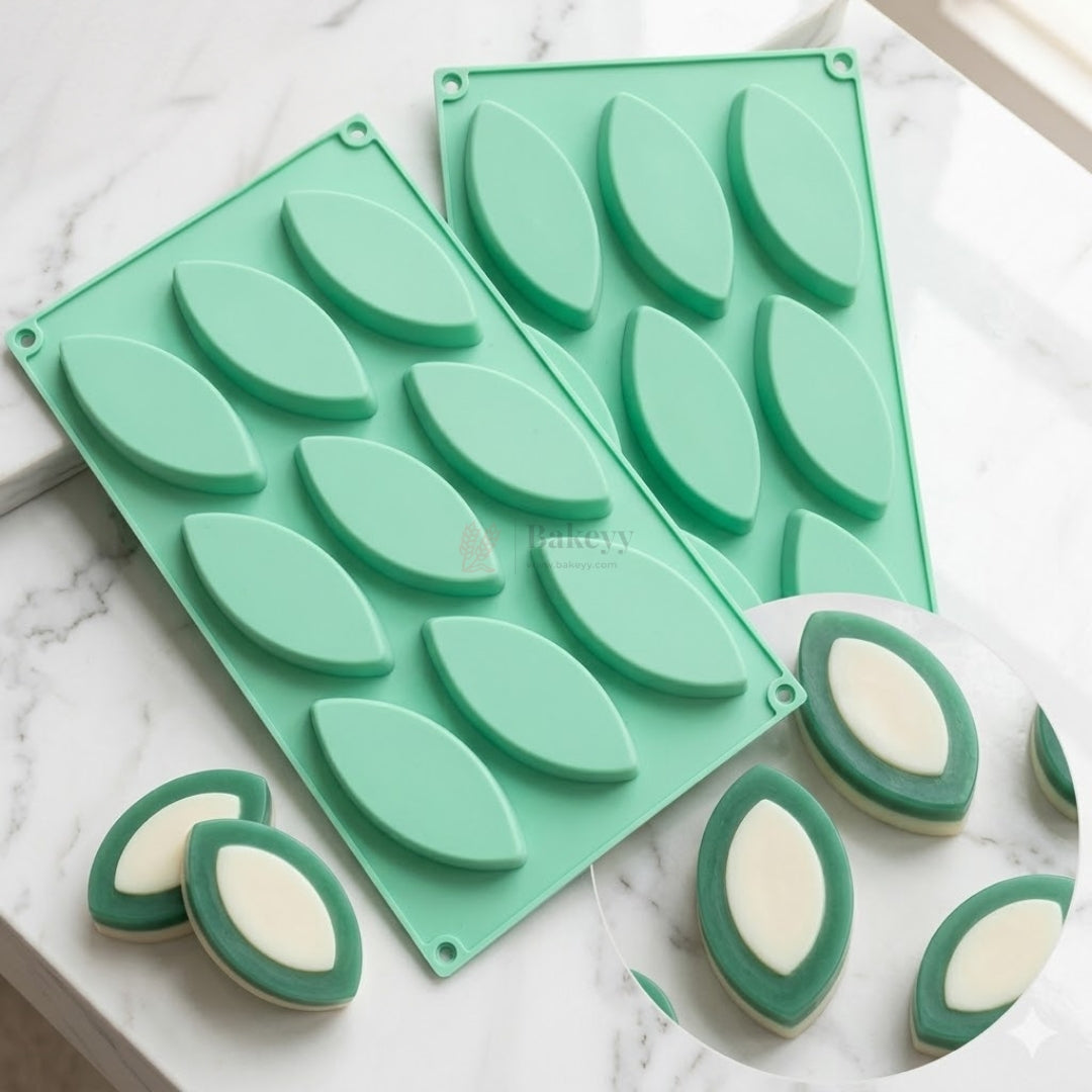 9 Cavity Teardrop Leaf Silicone Multi-Purpose Mould | Pack of 1