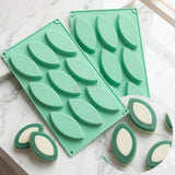 9 Cavity Teardrop Leaf Silicone Multi-Purpose Mould | Pack of 1