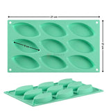 9 Cavity Teardrop Leaf Silicone Multi-Purpose Mould | Pack of 1