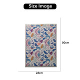 Colorful Edible Wafer Sheet – Artistic Floral Paisley Design  | Pack Of 1