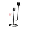 Decorative Candles Stand - Bakeyy.com - India - Decorative Candles Stand - Black