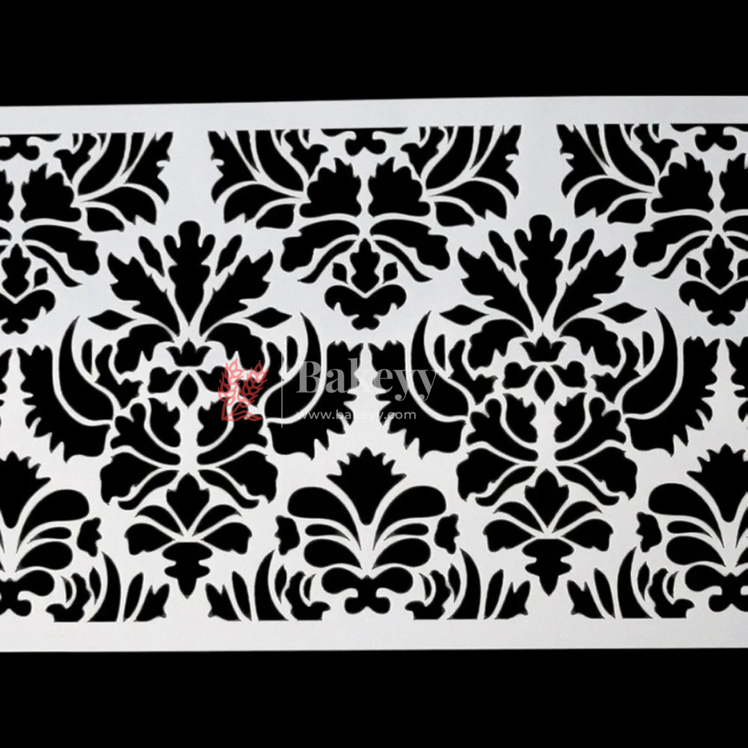 15x39cm| Cake Stencil Sheets | Intricate Patterns | DIY Crafts & Baking | Reusable Sheets |Perfect for Cake Decoration| - Bakeyy.com - India - {{ variant.name }}