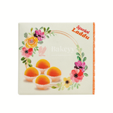 9x9x4 cm | 4 Ladoo sweet box | Premium grey back | Pack of 100