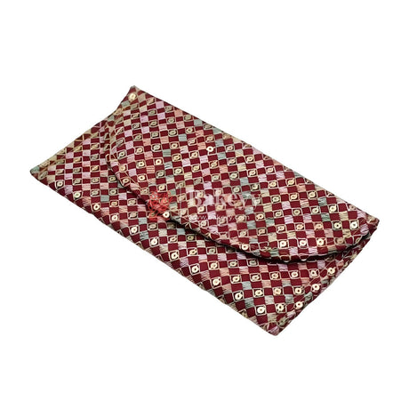 Fancy Envelop Style Purse Return Gifts For Ladies |Gold With Maroon Color - Bakeyy.com - India - Fancy Envelop Style Purse Return Gifts For Ladies |Gold With Maroon Color - Default Title