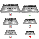 9x11 inch Aluminum Rectangle Cake Pan Mold - Bakeyy.com - India - 9x11 inch Aluminum Rectangle Cake Pan Mold - Default Title