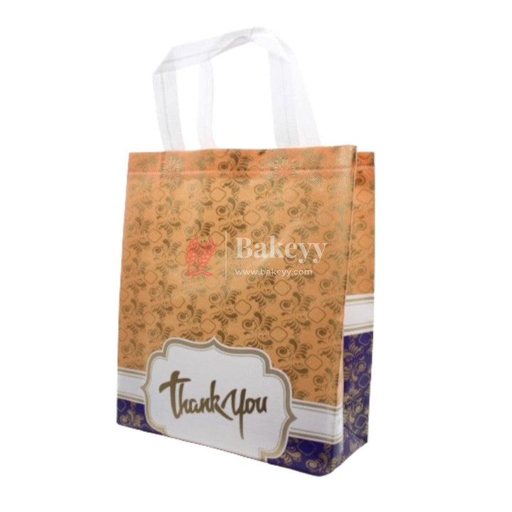 9x12 Inch Lamanation Bag| Skin Tone and Navy with Thank You | Pack of 50 - Bakeyy.com