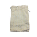 22x31 CM | White Color Printed | Printed Potli Jute Bag | Gift Return Gifts Bags | Drawstring Bags | Pack Of 10 - Bakeyy.com - India - 22x31 CM | White Color Printed | Printed Potli Jute Bag | Gift Return Gifts Bags | Drawstring Bags | Pack Of 10 - Default Title