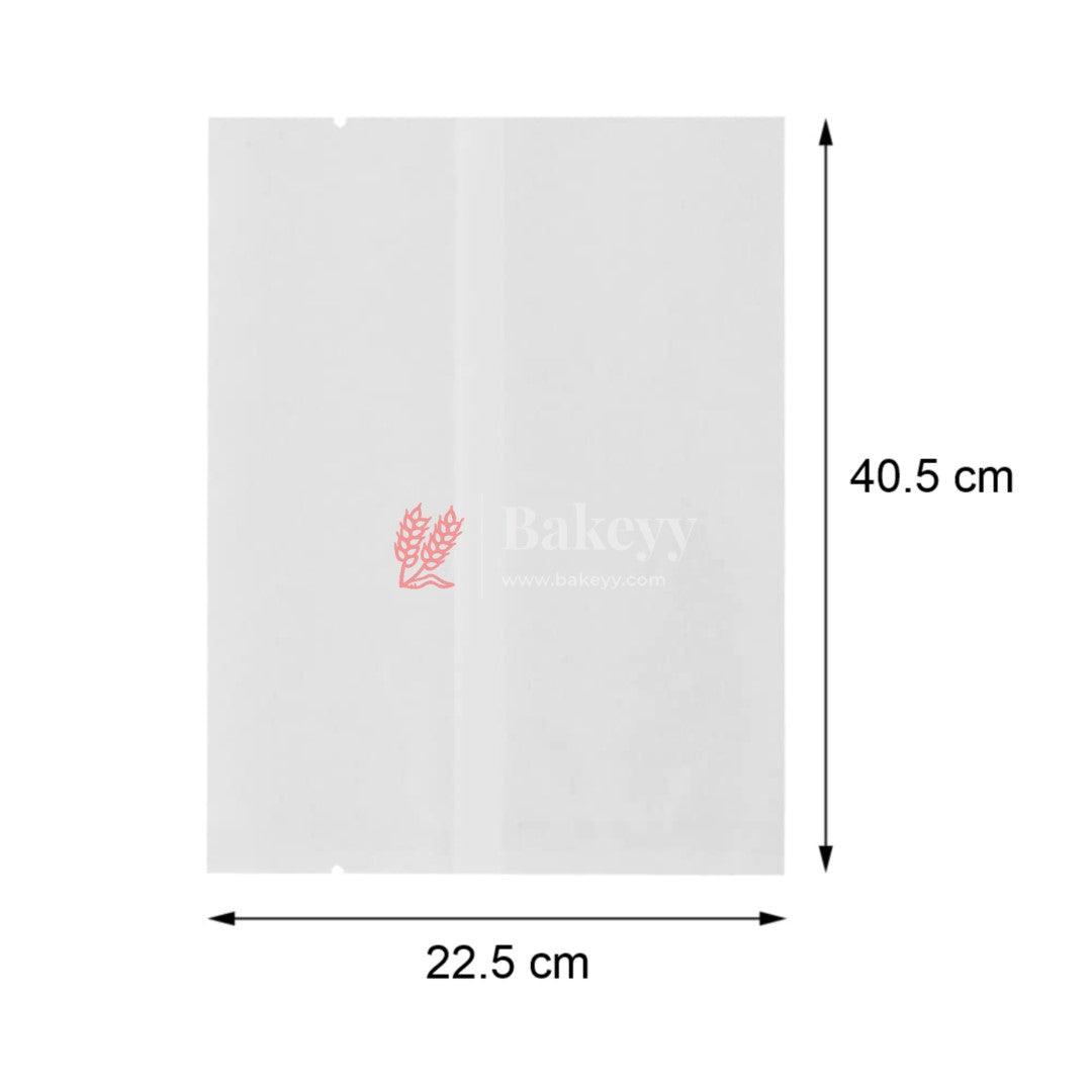 9x16 inch | Transparent Glassine Bags | Flat Bakery Sleeves | Cookie Paper Bags (White) | Pack of 50 - Bakeyy.com - India - 9x16 inch | Transparent Glassine Bags | Flat Bakery Sleeves | Cookie Paper Bags (White) | Pack of 50 - Default Title