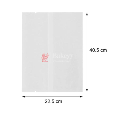 9x16 inch | Transparent Glassine Bags | Flat Bakery Sleeves | Cookie Paper Bags (White) | Pack of 50 - Bakeyy.com - India - 9x16 inch | Transparent Glassine Bags | Flat Bakery Sleeves | Cookie Paper Bags (White) | Pack of 50 - Default Title